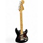 Used Fender Deluxe Mod Stratocaster Black and Red Tortoise Shell Solid Body Electric Guitar thumbnail