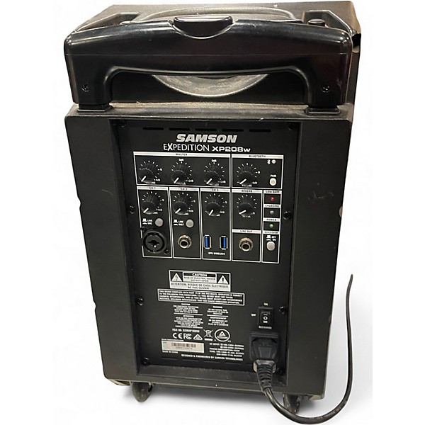 Used Samson EXPEDITION XP208W Powered Speaker