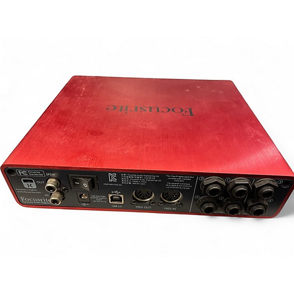 Used Focusrite Scarlett 6i6 Gen 2 Audio Interface