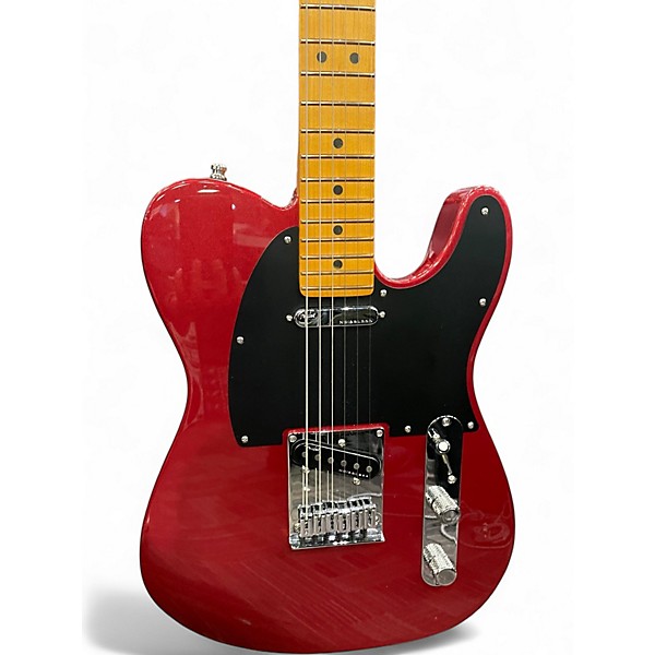 Used 2025 Fender American Ultra II Telecaster Sinister Red Solid Body Electric Guitar