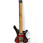 Used Anesidora J804 Reliced Blood Red Burst Solid Body Electric Guitar thumbnail