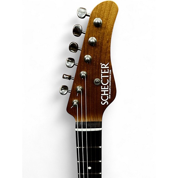 Used Schecter Guitar Research PT WEMBLEY STUDIO CHARCOAL METALLIC AGED NITRO Solid Body Electric Guitar