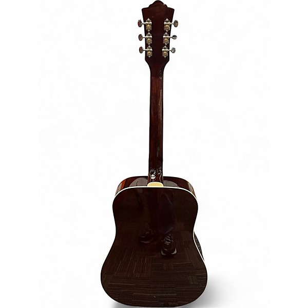 Used Guild D-140 Sunburst Acoustic Electric Guitar
