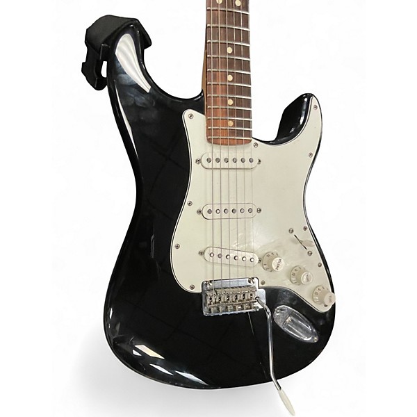 Used Fender Player Stratocaster Black Solid Body Electric Guitar