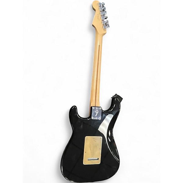 Used Fender Player Stratocaster Black Solid Body Electric Guitar