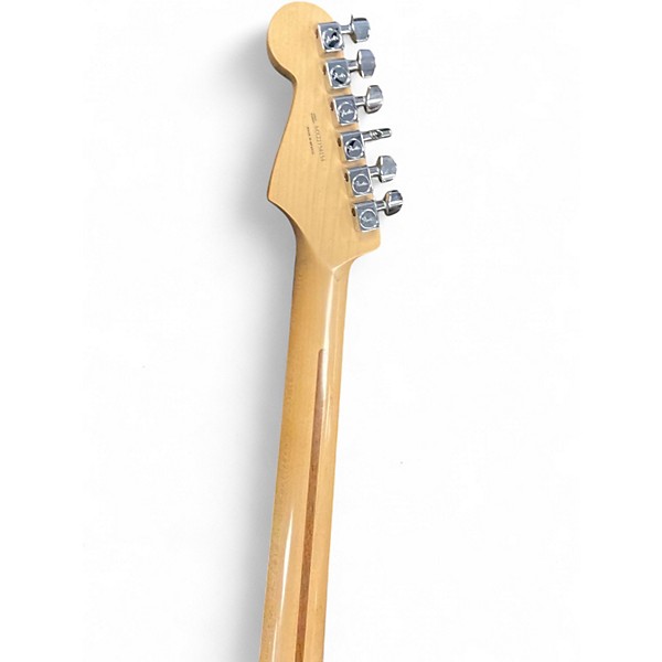 Used Fender Player Stratocaster Black Solid Body Electric Guitar