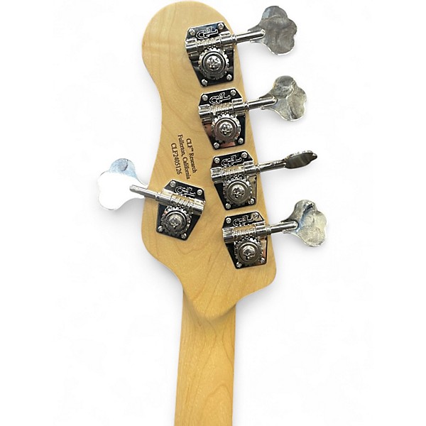 Used G&L USA L2500 5 String Blue Burst Electric Bass Guitar