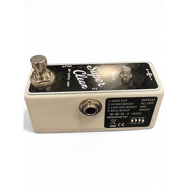 Used Xotic SUPER CLEAN Effect Pedal