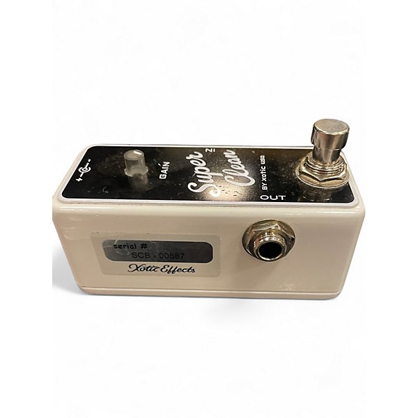 Used Xotic SUPER CLEAN Effect Pedal