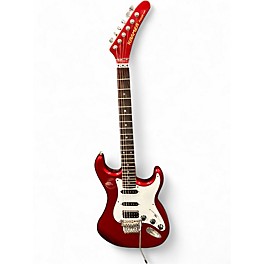 Used Kramer Focus 3000 Candy Apple Red Solid Body Electric Guitar