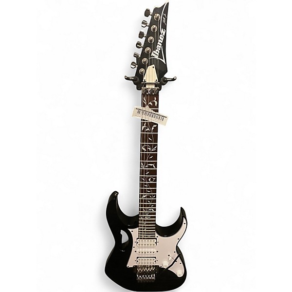 Used Ibanez JEMJR Black Solid Body Electric Guitar