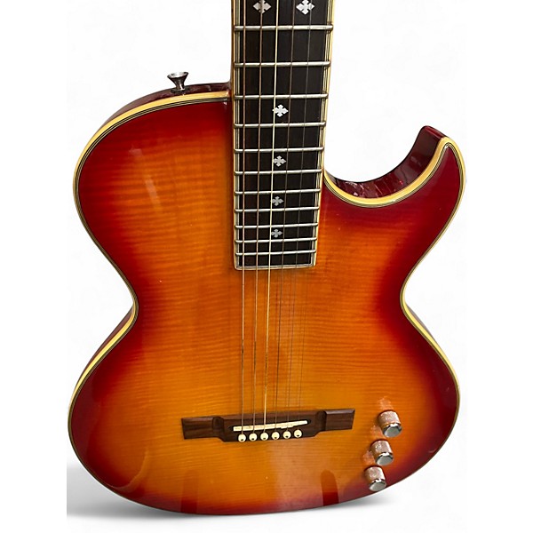 Used Washburn SBF-80 2 Color Sunburst Solid Body Electric Guitar