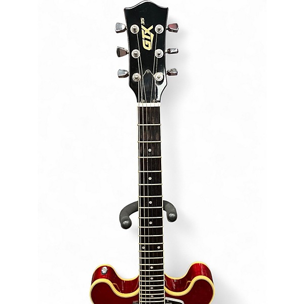 Used Gtx GR35-2 Red Hollow Body Electric Guitar