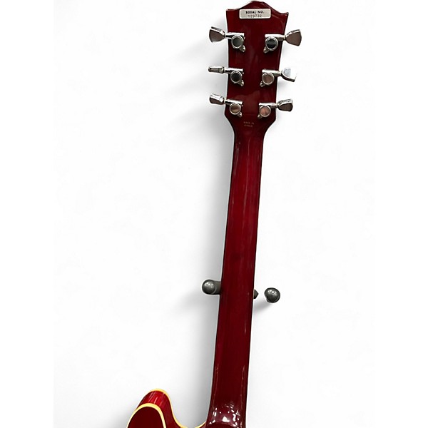 Used Gtx GR35-2 Red Hollow Body Electric Guitar