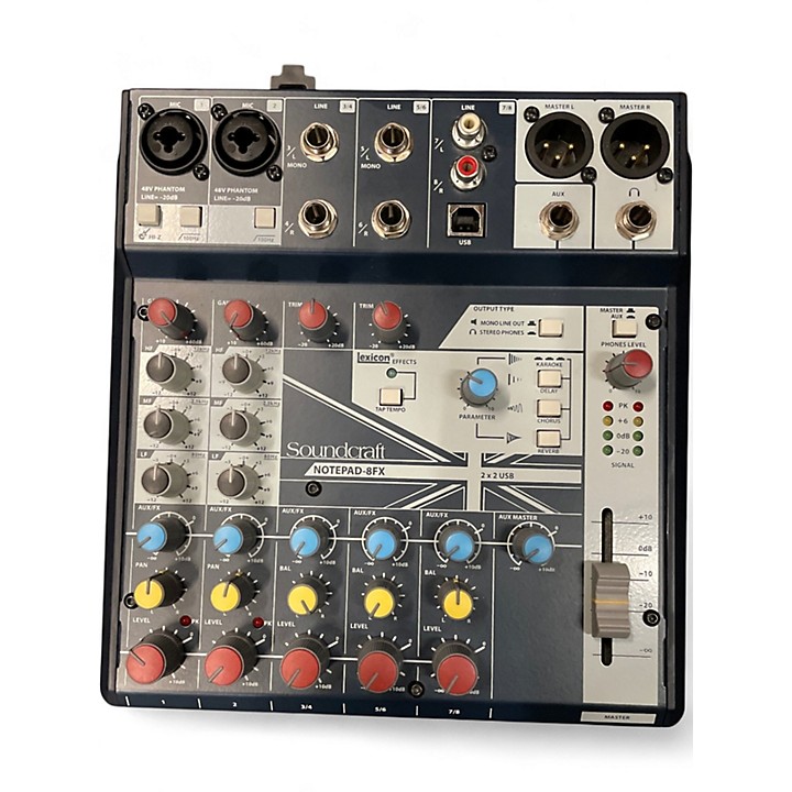 Used Soundcraft Notepad-8FX Unpowered Mixer | Guitar Center