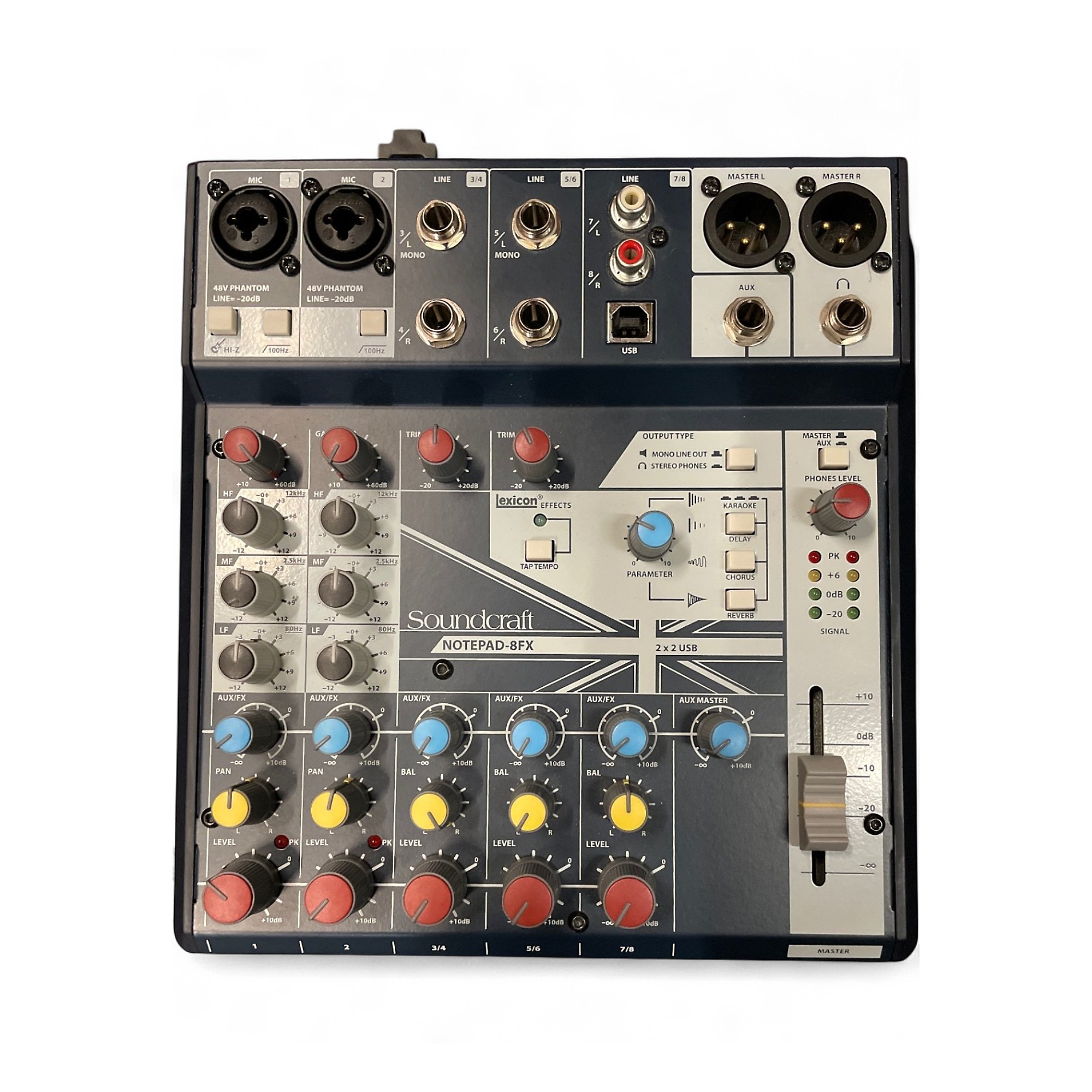 Used Soundcraft Notepad-8FX Unpowered Mixer | Guitar Center