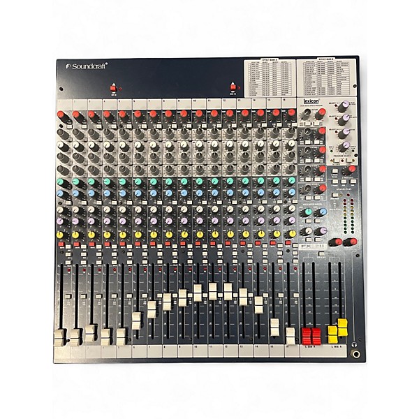 Used Soundcraft FX16II Unpowered Mixer