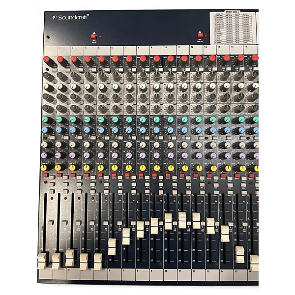 Used Soundcraft FX16II Unpowered Mixer