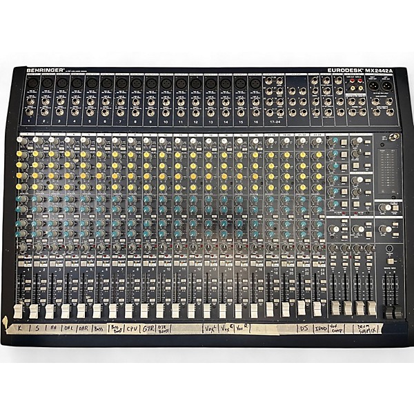 Used Behringer Eurodesk MX2442A Powered Mixer