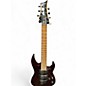 Used Mitchell MM100 Mini Wine Red Solid Body Electric Guitar thumbnail
