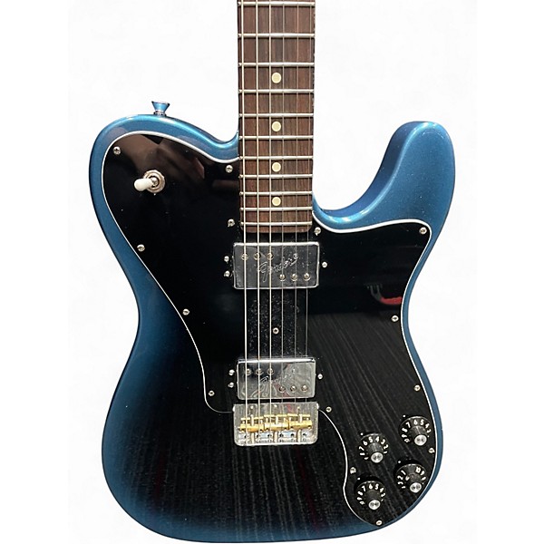 Used Fender American Professional II Telecaster Dark Knight Solid Body Electric Guitar