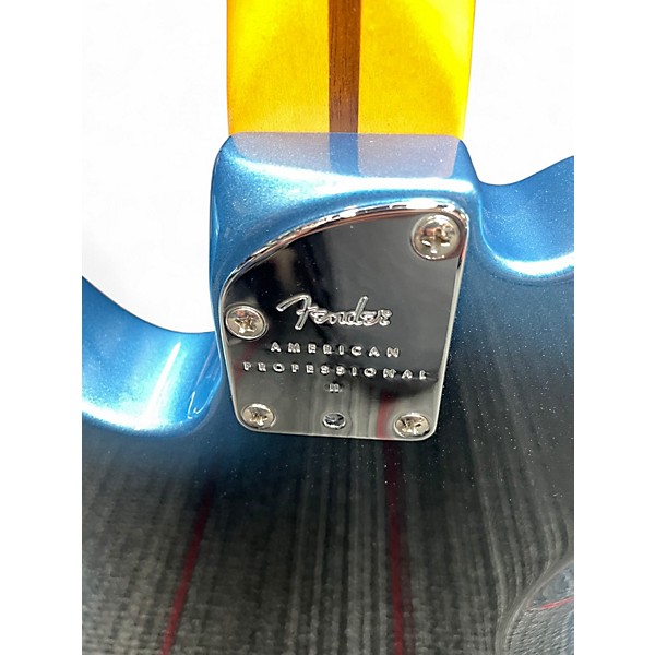 Used Fender American Professional II Telecaster Dark Knight Solid Body Electric Guitar