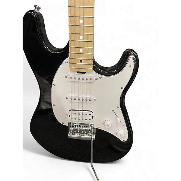 Used Sterling by Music Man Intro Series Cutlass Black Solid Body Electric Guitar