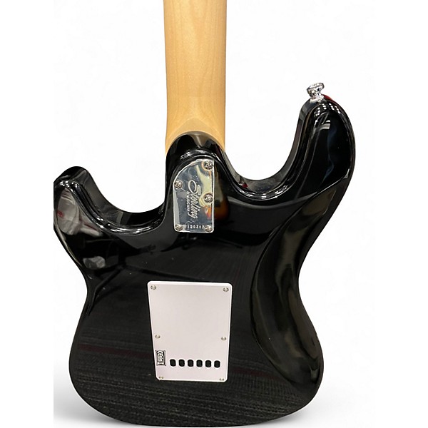 Used Sterling by Music Man Intro Series Cutlass Black Solid Body Electric Guitar