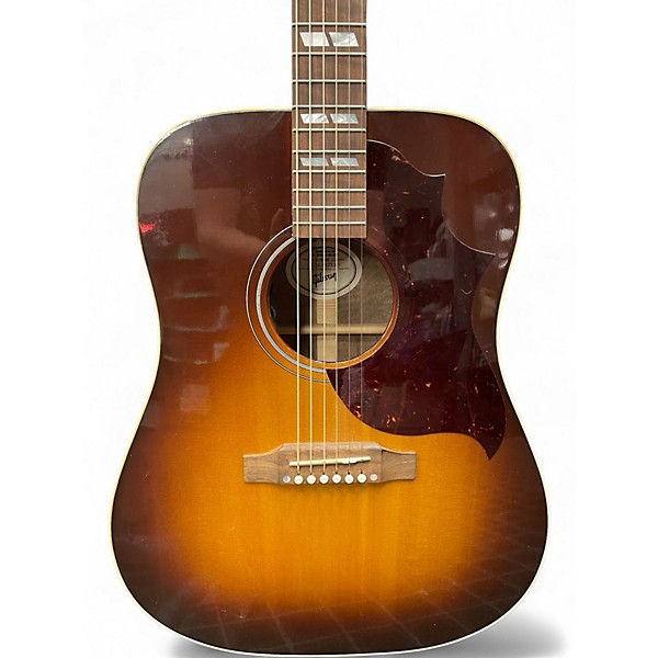 Used Gibson Hummingbird Studio Walnut 2 Color Sunburst Acoustic Electric Guitar