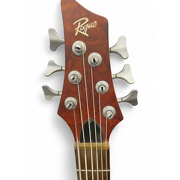 Used Rogue LX406 RED Electric Bass Guitar