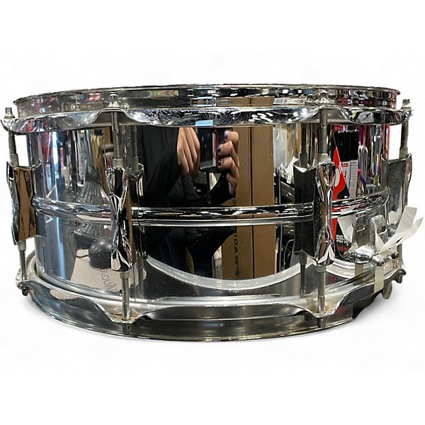 Used Premier 14X6.5 CHROME SNARE Chrome Drum