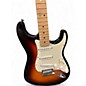 Used Fender American Deluxe Stratocaster 3 Color Sunburst Solid Body Electric Guitar