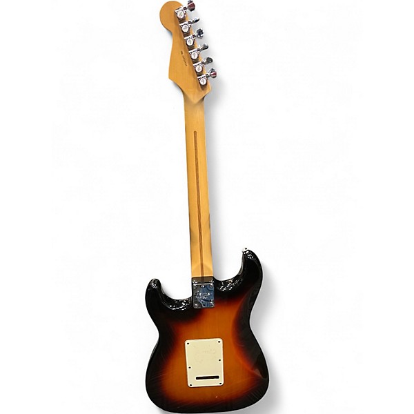 Used Fender American Deluxe Stratocaster 3 Color Sunburst Solid Body Electric Guitar