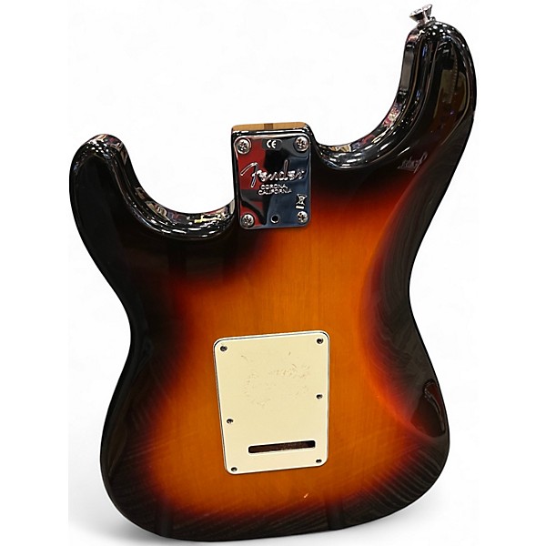 Used Fender American Deluxe Stratocaster 3 Color Sunburst Solid Body Electric Guitar