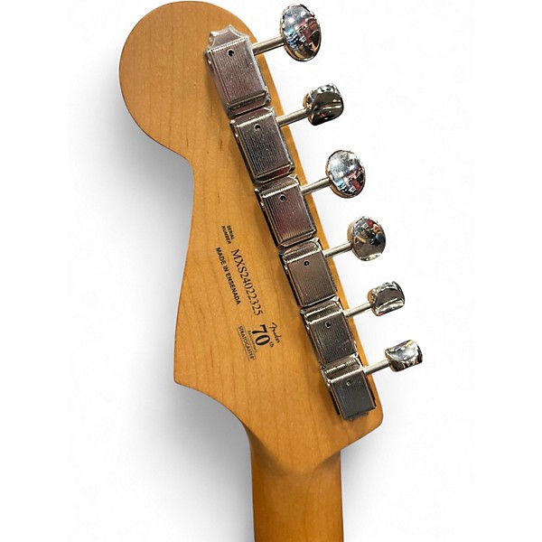 Used Fender Player Stratocaster HSS Black Solid Body Electric Guitar