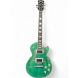 Used 2024 Gibson Les Paul Modern Figured Seafoam Green Solid Body Electric Guitar