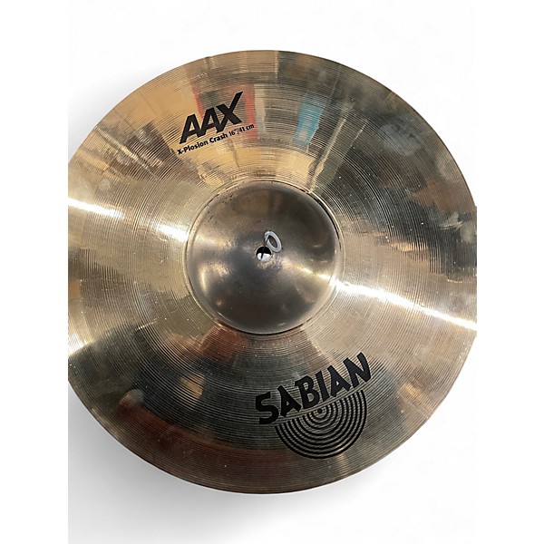 Used SABIAN 16in AAX X-PLOSION CRASH Cymbal