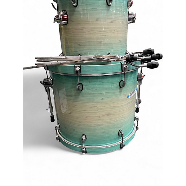 Used Mapex 6 Piece Armory studioease ultramarine Drum Kit