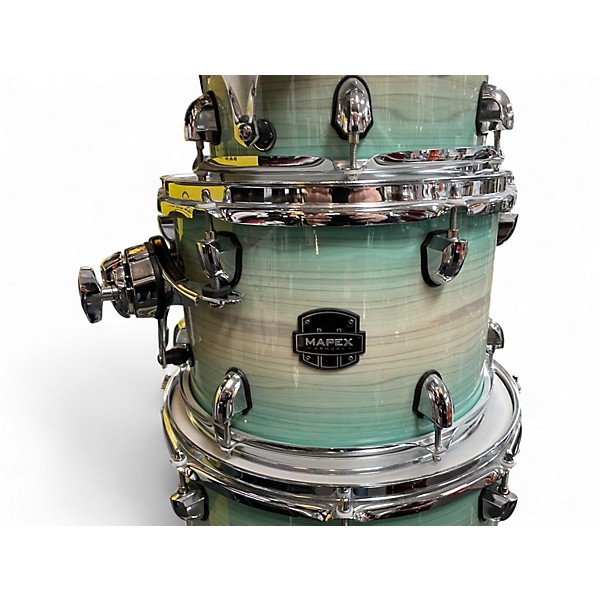 Used Mapex 6 Piece Armory studioease ultramarine Drum Kit