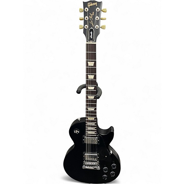 Used 2016 Gibson Les Paul Studio Satin Black Solid Body Electric Guitar
