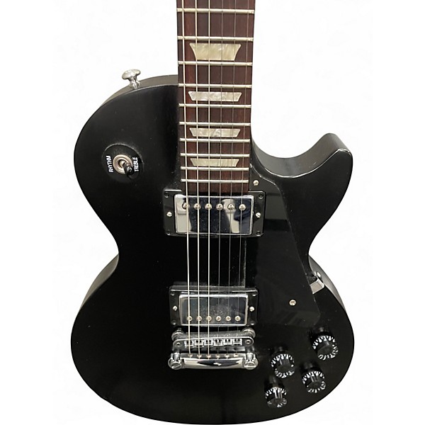 Used 2016 Gibson Les Paul Studio Satin Black Solid Body Electric Guitar