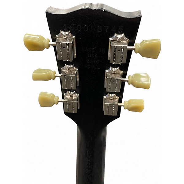 Used 2016 Gibson Les Paul Studio Satin Black Solid Body Electric Guitar