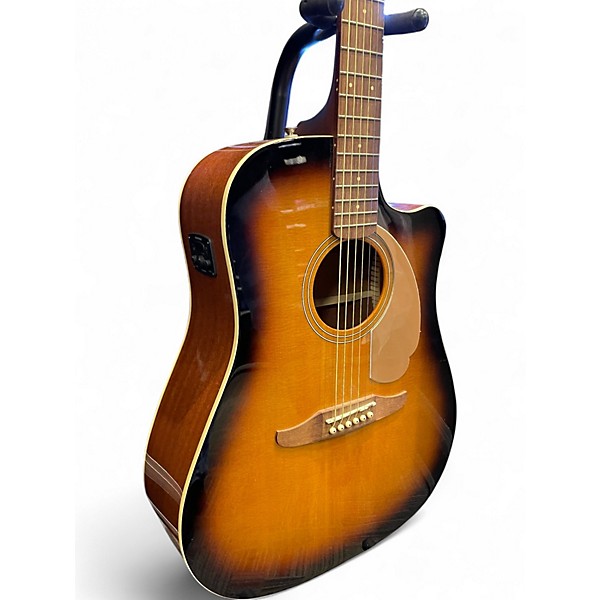 Used Fender Redondo Natural Acoustic Electric Guitar