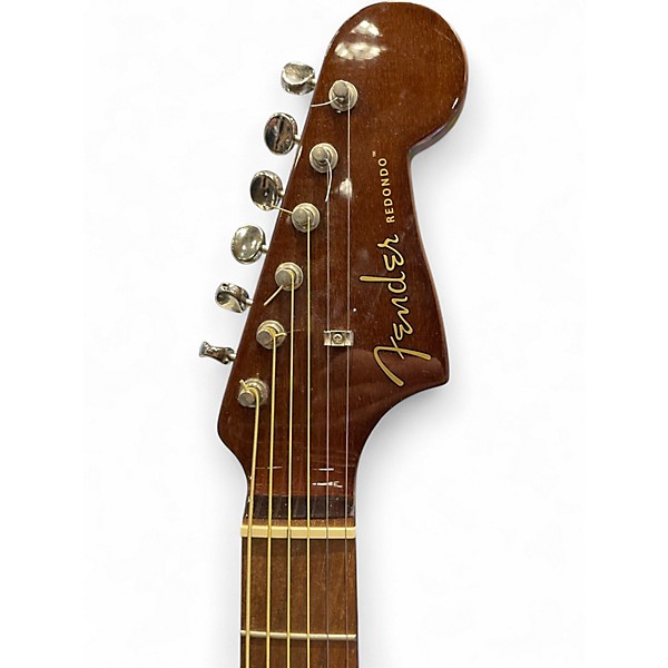 Used Fender Redondo Natural Acoustic Electric Guitar
