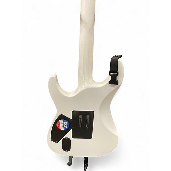 Used ESP LTD MH1000 Deluxe Snow White Solid Body Electric Guitar