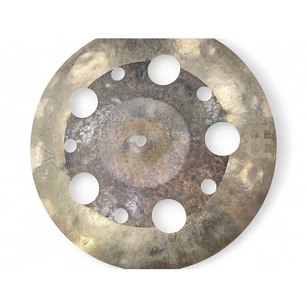Used MEINL 14in BYZANCE DUAL MULTI TRASH Cymbal