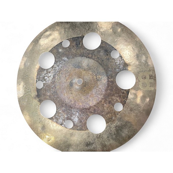 Used MEINL 14in BYZANCE DUAL MULTI TRASH Cymbal