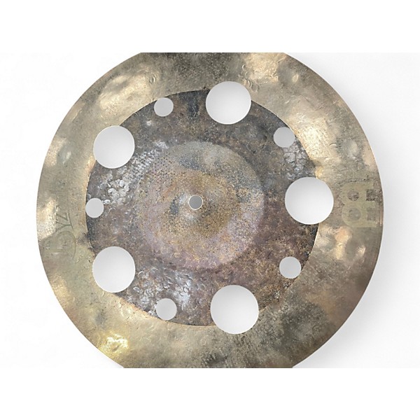 Used MEINL 14in BYZANCE DUAL MULTI TRASH Cymbal