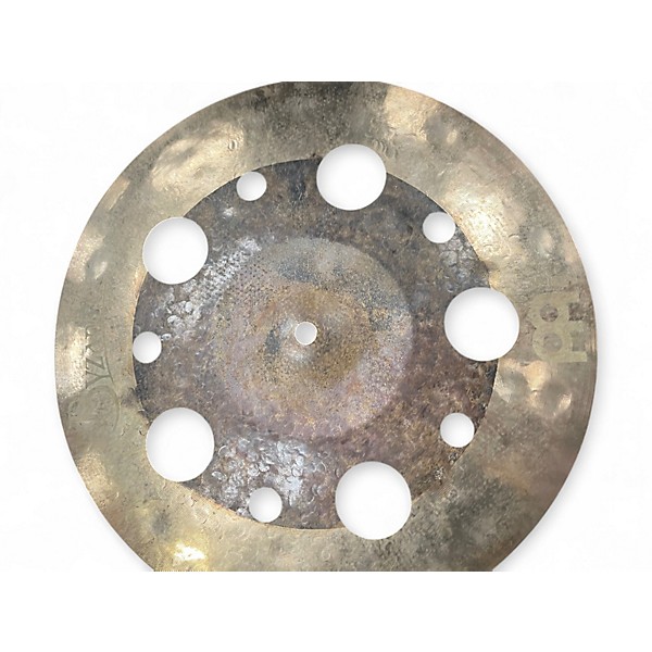 Used MEINL 14in BYZANCE DUAL MULTI TRASH Cymbal