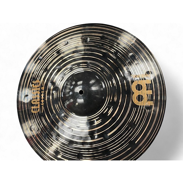 Used MEINL 18in CLASSIC DARK CRASH Cymbal